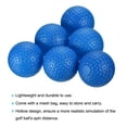 thumbnail image 4 of Uxcell Hollow Swing Training Driving Range Golf Practice Balls Blue 40 Pack, 4 of 5