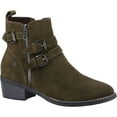 thumbnail image 1 of Hush Puppies Womens Jenna Leather Ankle Boots, 1 of 1