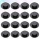 thumbnail image 4 of KAKOWELY 100 adornos de sombrero de payaso, mini sombreros, suministros de bricolaje, mini gorras, accesorios artesanales hechos a mano para fiestas infantiles (tamaño mediano, negro), 4 of 4