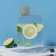 thumbnail image 4 of 2X Botella de Agua Cuadrada de 500 Ml, Vasos Planos Portátiles para Bebidas, Frasco Frío Delgado, Botella de Agua Deportiva, Frasco de Agua de Verano para Senderismo B, 4 of 5