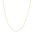 thumbnail image 3 of 14K Solid Yellow Gold 1.5mm Wide Shiny Round Wheat Chain 30 Necklace with Lobster Clasp, 3 of 3