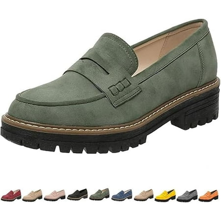 Orthoture-Orthopedic Platform Loafers Wide Toe Lightweight Casual Comfort Shoes Slip-On Suitable for All Foot Shapes