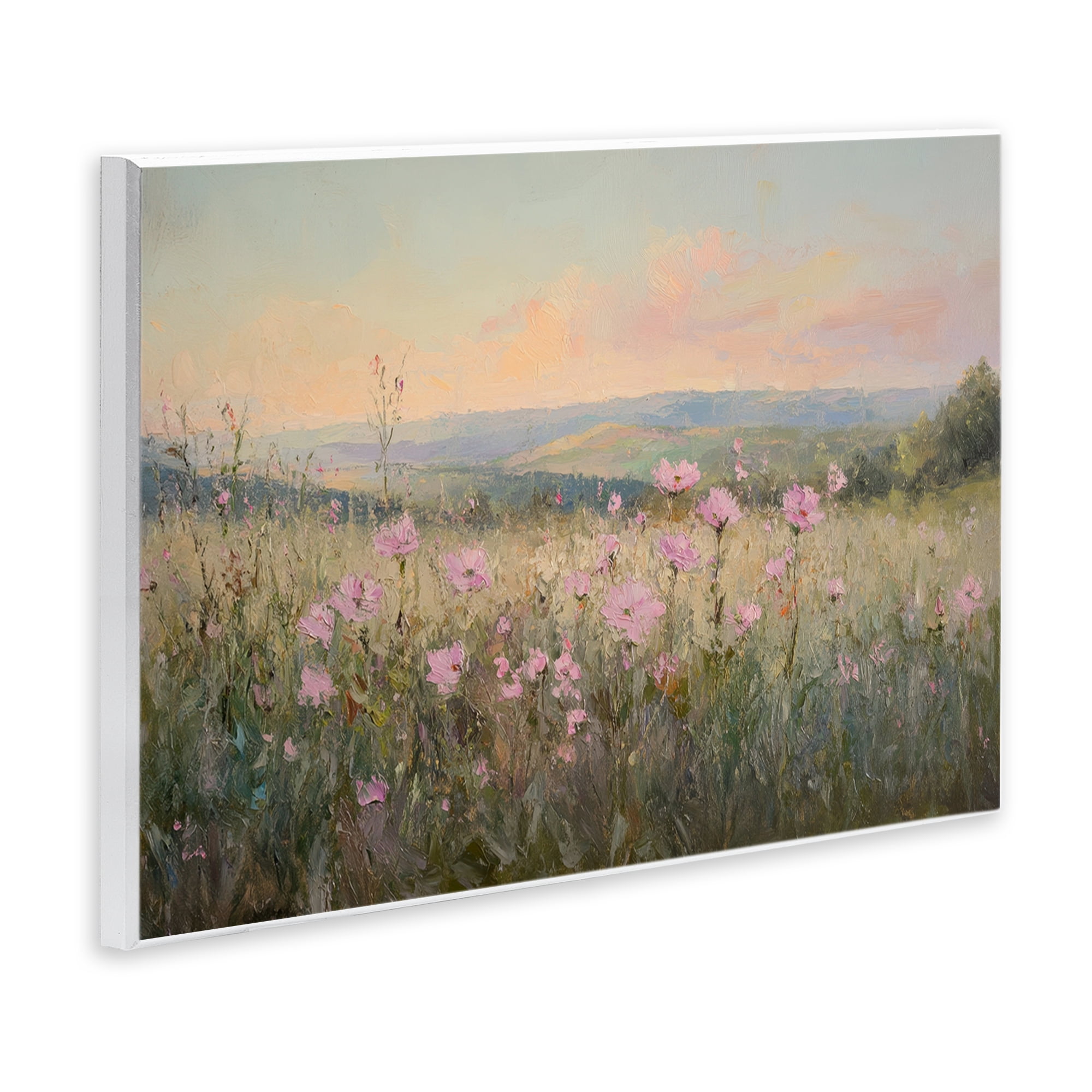 Stupell Industries Tranquil Meadow At Dawn Wall Plaque Art, design by Petal Prints Design