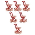 thumbnail image 4 of Shisuyan Doll Shopping Trolley Models Watermelon Red 6Pcs 5.27X2.28X3.34Inch, 4 of 9