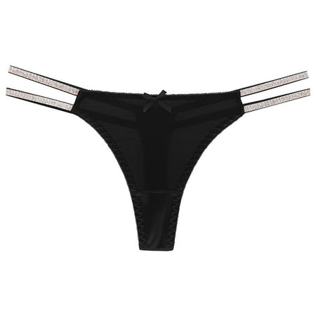 

Ozmmyan Sexy Underwear for Women Plus Size Lace Sheer Lingerie Panties Lace Knickers Briefs Underwear Thong for Women Naughty for Play Gift on Clearance