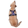 thumbnail image 2 of Vsdgher Night Sky Winged French Bulldog Pattern Dog Harness,No Pull Pet Harness with Soft Padded Handle,Adjustable Reflective Vest with 2 Buckles,4 Slide Buckles,S-XL X-Large, 2 of 4