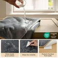 thumbnail image 2 of Waterproof Blanket for Bed Queen Size- Sherpa Fleece Waterproof Dog Blankets for Large Dogs, Pet Blankets for Bed/Couch, Soft Plush Reversible Furniture Protector, 90"x86", Grey, 2 of 4