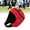 Red, variant on Suodoka Youth Soft Shell Rugby Helmet Padded Headgear Goalie Headguard Flag Football Head Guard for Kids Roller Skating Skiing Cycling Protective Gear Equipment, Black S (Size: S, Black)