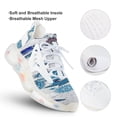 thumbnail image 3 of Dragonfly Print Walking Shoes for Men Woman Lightweight Tennis Fashion Elastic Sports Shoes Cushion Basketball Shoes, 3 of 7