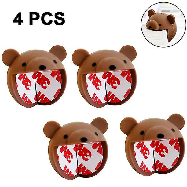 Protector anticolisión YONGSHENG Guardias del borde de La seguridad del bebé 4pcs Silicona