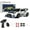 Q1/Mecha War White, variant on 1/43 Scale RC Drift Car, 2.4G Full Proportional 4WD Remote Control Car with Gyro, Adjustable Speed & LED Lights, Alloy RC Vehicle for Adult Hobbyist
