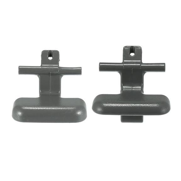 Pair Upper Lower Center Console Armrest Latch Clip for Hyundai Sonata 2009-2010 84661-3K000U7 84662-3K000U7 Grey