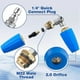 thumbnail image 4 of Pressure Washer Gutter Attachment, Dual Turbo Nozzle Pressure Washer with 1/4 Inch Quick Connector, 4000 PSI, 4 of 5