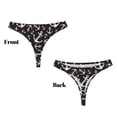 thumbnail image 3 of Balery Anchors Tangas de Algodón para Mujer con Estampado – Ropa Interior Sexy, Transpirable, G-string-Medium, 3 of 6