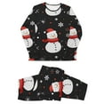 thumbnail image 2 of Family Matching Hallo-ween Pajamas Parent-Child Christmas Set Printed Home Wear Pajamas Two-Piece Set XL, 2 of 7