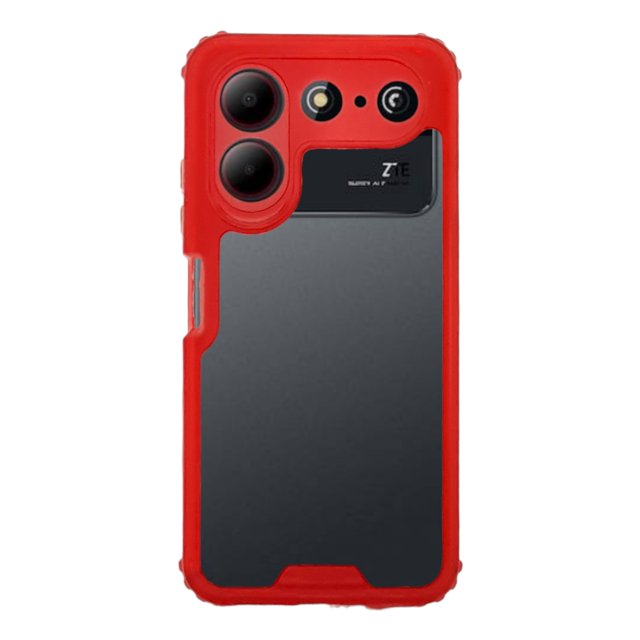 Funda Otter 360 Contonor Cely Vesmir de Uso Rudo Para ZTE A54 Limon con 2 Micas de cristal