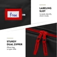 thumbnail image 6 of Premium Large Christmas Tree Storage Bag - Fits Up to 9 ft. Tall Artificial Disassembled Trees, Durable Handles & Sleek Dual Zipper - Holiday Xmas Bag Made of Tear Proof 600D Oxford, 6 of 7