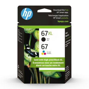 HP 67XL/67 Tri-Color Ink Cartridge 2-Pack