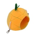 thumbnail image 6 of OOKWE Small Animal Hammock Fleece Bed Pineapple House for Chinchilla Chipmunk, 6 of 10
