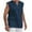 Navy, variant on Mens Tank Top Beach Fashion Solid Color V-Neck Tank Top Summer Slim Casual Short-sleeved Shirt