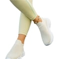 thumbnail image 4 of IEMIEMIEM Orthopedic Shoes for Women Arch Support Nurse Shoes Breathable Slip on Non Slip Business Casual Shoes Mesh Stretch Comfortable 2026 Foam Shoes Khaki 5.5 Wide, 4 of 4