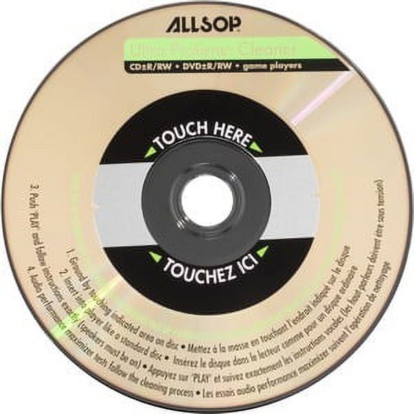Allsop 23321 DVD and CD Laser Lens Cleaner - Walmart.com