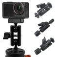 thumbnail image 2 of Visland Camera Mount Clamp 360-degree Swivel 17mm Ball Head Magic Arm with Clamp Camera Adapter Clip with 1/4" Thread for GoPro Camera, 2 of 8