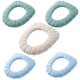 thumbnail image 1 of Almohadillas de cubierta de inodoro gruesas para baño, suaves, de 5 piezas, funda acolchada de fibra elástica cálida y fácil de instalar, 1 of 5