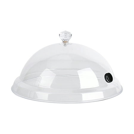 

Food Smoke Lid Food Grade Transparent PC Smoking Cloche Cover Cocktail Dessert Food Lid Kitchen Supplies