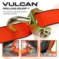 thumbnail image 4 of VULCAN Autohauler Car Tie Down, Rolling Idler 3-Cleat, 120 inch, 4 Pack, PROSeries, 3300 Lbs SWL, 4 of 9