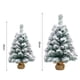 thumbnail image 4 of Mini árboles de Navidad de 24 pulgadas, adornos artificiales para árbol de Navidad de mesa, mesa de comedor, escritorio, decoraciones navideñas para el hogar, 4 of 5