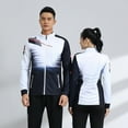 thumbnail image 3 of Ropa de bádminton de otoño e invierno, pantalones de manga larga para hombres y mujeres, camiseta deportiva, 3 of 5