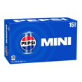 thumbnail image 3 of Pepsi Cola 15 x 222 ml Sleek, Mini Cans, 3 of 10