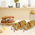 thumbnail image 4 of Contenants de Préparation de Repas Réutilisables pour Réfrigérateur, Contenants de Produits Frais, Contenants de Rangement pour Produits, Support Empilable avec Tasses, Support en Acier Inoxydable, Convient aux Plateaux Rigides Ou Souples pour Lave-Vaisselle pour la Nuit, 4 of 4