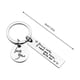 thumbnail image 4 of Riwesomey Keychain Couple Gifts Art Crafts Hanging Here Me Pendants Key-ring I Design You With Need for Boyfriends Husband Father Supplies No.1 20piezas, 4 of 6