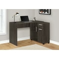 thumbnail image 2 of Monarch Specialties - Computer Desk, Corner, 46"L, L Shape, Work, Laptop, Brown Laminate, 2 of 6