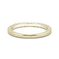 thumbnail image 6 of Charles & Colvard 14K Yellow Gold Moissanite 2mm Round Wedding Band-Size 6.5 0.45cttw DEW, 6 of 8