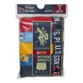 thumbnail image 2 of U.S. Polo Assn. Boys Cotton Tagless Underwear Boxer Briefs, 5- Pack, Sizes (S-XXL), 2 of 7