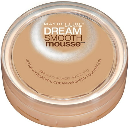 - Maybelline Dream Smooth Mousse Cream Whipped Foundation, Buff