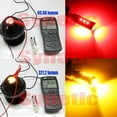 thumbnail image 5 of 1157 High Power Dual Color Switchback 2835 Chip Red/Yellow 22-LED Turn Signal Light Bulbs (1157, Red/Yellow), 5 of 6