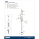 thumbnail image 2 of Fluxómetro De Botón Para Mingitorio Cromo Urrea 1319 Urrea 1319, 2 of 3