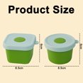 thumbnail image 2 of Paquete de 2 | Almacenamiento de alimentos fríos y calientes de silicona de grado alimenticio duradero a prueba de fugas para bebés y niños pequeños | Apto para lavavajillas, 2 of 5