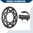 thumbnail image 6 of Unique Bargains 428 Pitch 41 Tooth 76mm Motorcycle Chain Sprocket Rear Sprocket for 50cc 70cc 90cc 110cc Dirt Pit Bike, 6 of 7
