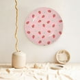thumbnail image 5 of Disketp Floral Strawberr Ceramic Plate Dinner Plates Bone China Decorative Plates Art Ceramic Ornaments for Wall Hanging Decoration -6in, 5 of 6
