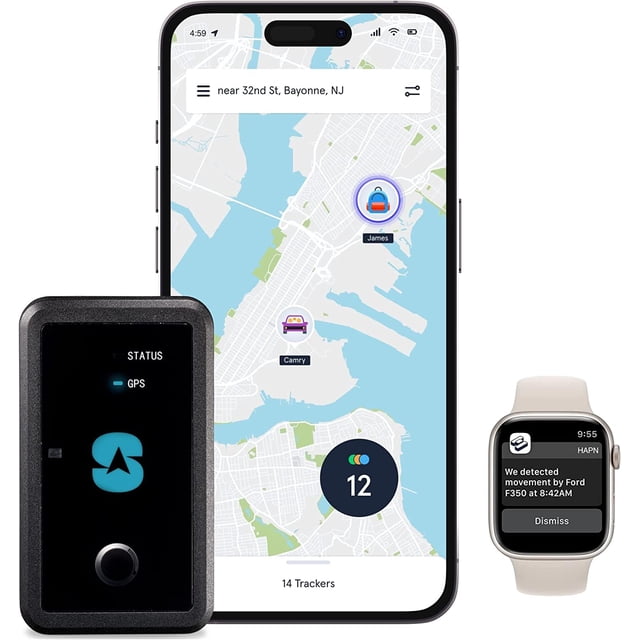 Rastreador GPS Spy Tec GL501 Resistente al Agua con Montaje Magnético