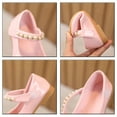 thumbnail image 5 of dmqupv Toddler 7 Shoes Girls Student Single Children Baby Shoes Girls Dance Flower Baby Shoes Toddler Shoes Shoes Pink 6, 5 of 5