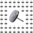 thumbnail image 1 of Glides For Chair Legs. 50 Pack 19mm Glides Easy To Fit Chair Legs, For Indoor Use To Protect Floors From Table Legs, 1 of 5
