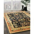 thumbnail image 3 of Ahgly Company Machine Washable Indoor Square Industrial Modern Bakers Brown Area Rugs, 8' Square, 3 of 7