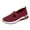 Wine, variant on Orthopedic Shoes for Women,Orthopedic Walking Shoes for Women,New Orthowalkway Womens Shoes,Woven Orthopedic Breathable Walking Sneaker Non-Slip Arch Support Slip on Shoes,Light Purple,5.5