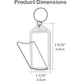 thumbnail image 3 of Acrimet Key Tag Jar w/ 120 Keyring Tags (Assorted Colors), 3 of 10